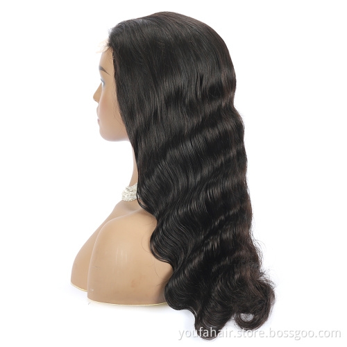 40 Inch High Density 10A Indian Virgin Hair Body Wave Lace Front Long Wig 4x4 5x5 HD Transparent Lace Closure Human Hair Wigs
